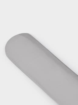 Нож для бисквита, ровный край, ручка пластик, рабочая поверхность 29.5 см, толщина лезвия 2 мм, белый