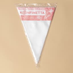 Кондитерские мешки KONFINETTA, 55 мкм, 30×20 см, 50 шт., прозрачные