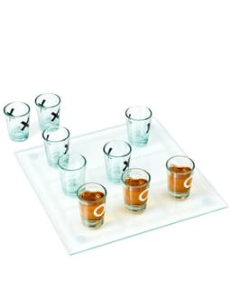 Настольная игра для взрослых «Пьяные Крестики-нолики», 9 стопок, доска 20×20 см