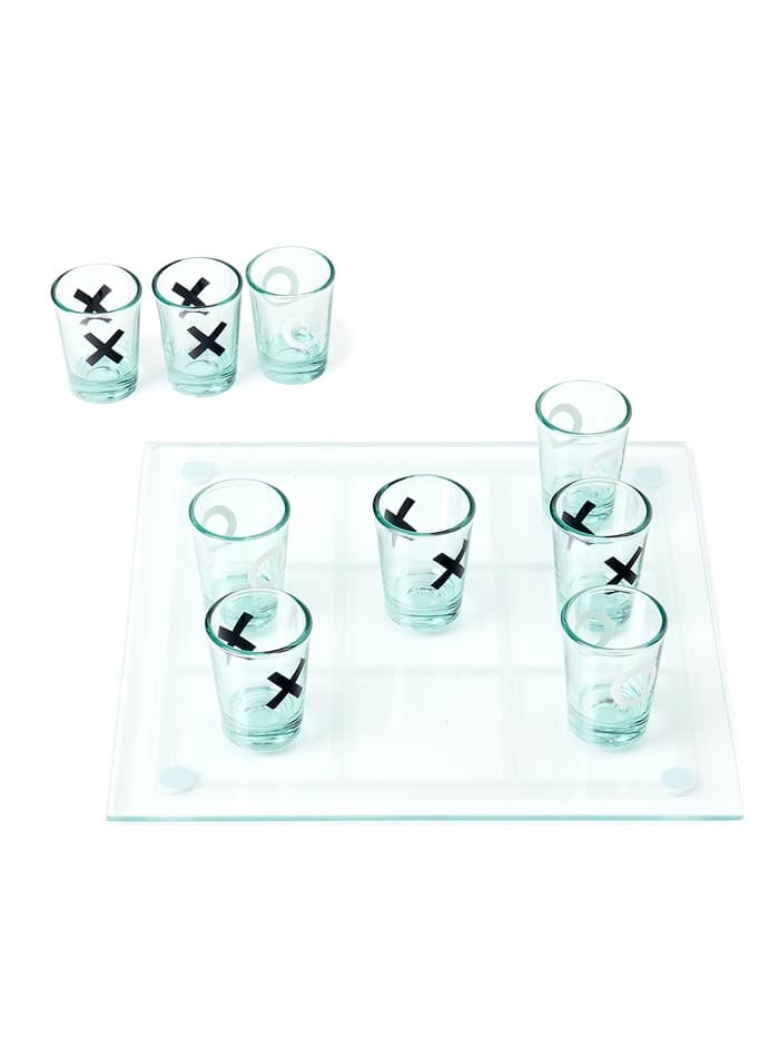 Настольная игра для взрослых «Пьяные Крестики-нолики», 9 стопок, доска 20×20 см