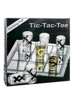 Настольная игра для взрослых «Пьяные Крестики-нолики», 9 стопок, доска 20×20 см