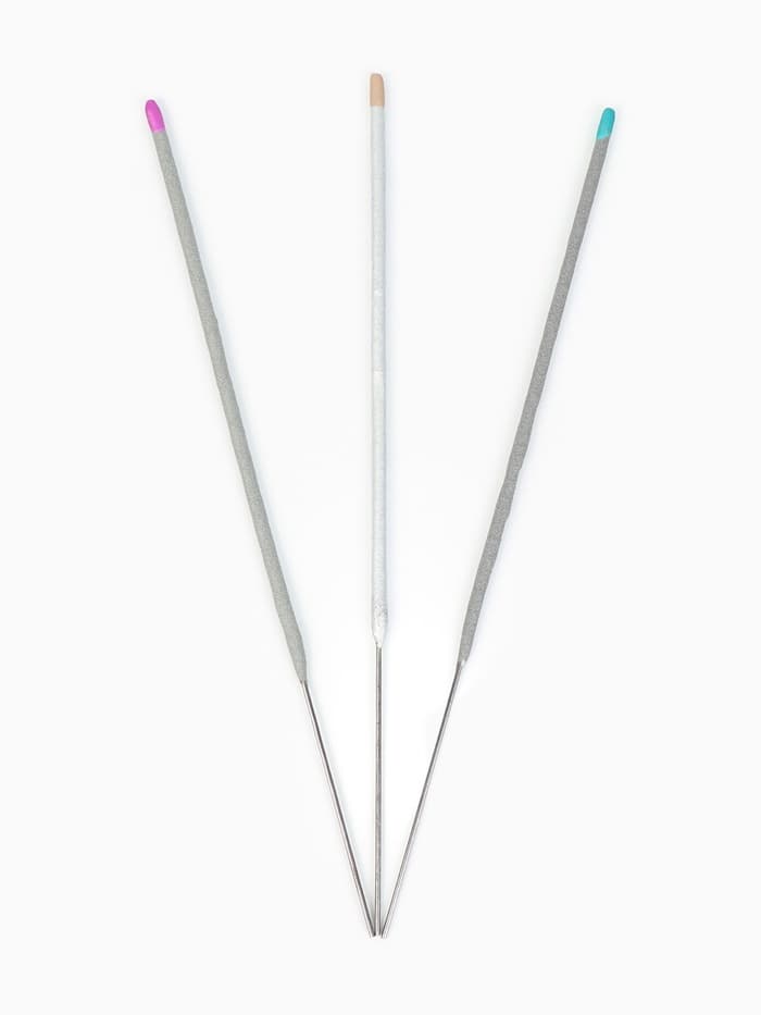 Бенгальские огни разноцветные «Цветопламенные», 3 шт., 30 см, горение 50 сек.