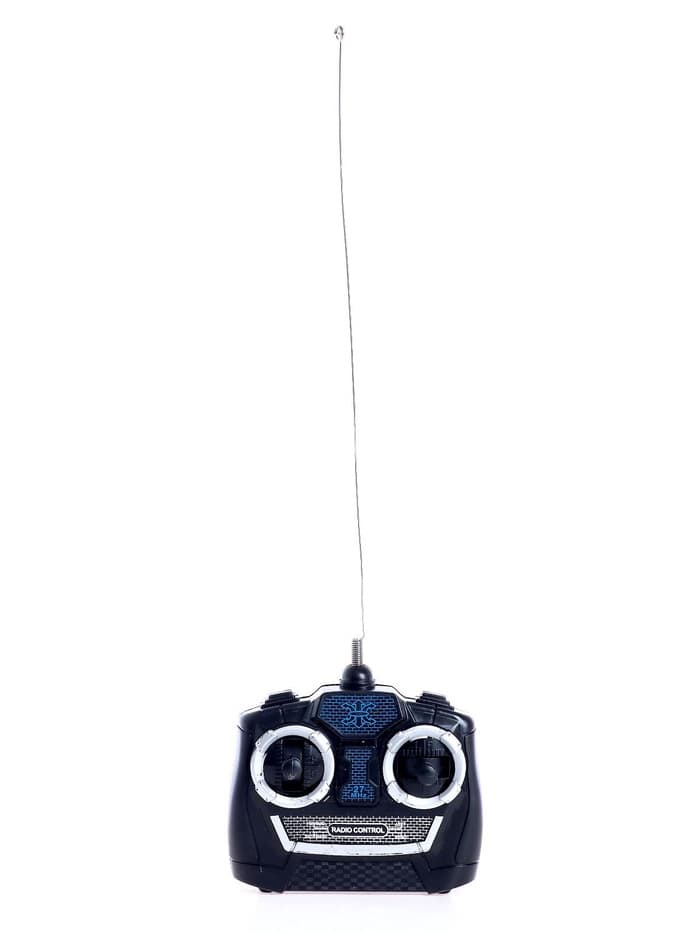 Машина на радиоуправлении, работает от батареек, цвет чёрный