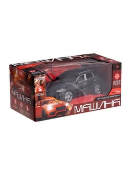 Машина на радиоуправлении, работает от батареек, цвет чёрный