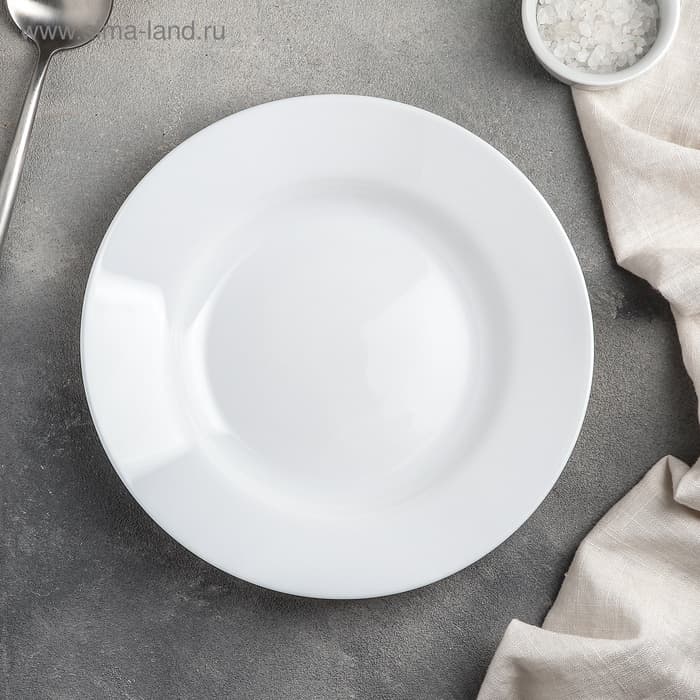 Тарелка глубокая Luminarc Everyday, 500 мл, d=22 см, стеклокерамика, белая