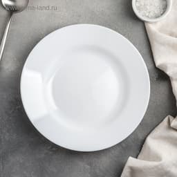 Тарелка глубокая Luminarc Everyday, 500 мл, d=22 см, стеклокерамика, белая
