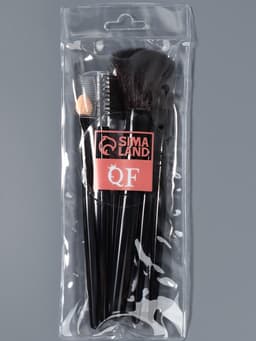 Набор кистей для макияжа SMOKY, 5 шт., чёрный