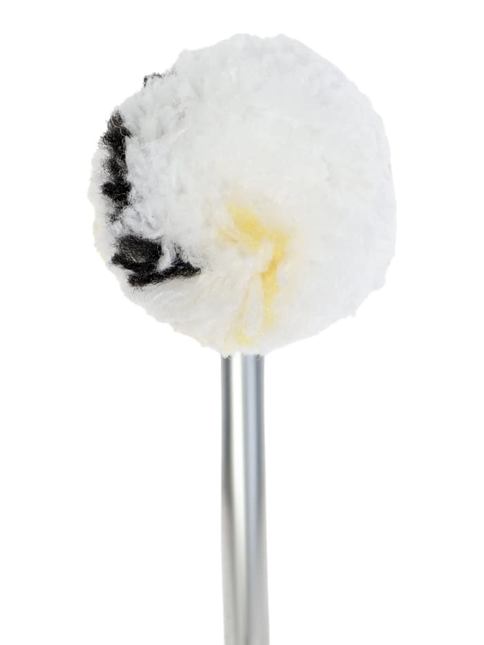 Мини-валик ТУНДРА, микрофибра, 60 мм, рукоятка d=6 мм, d=15 мм, ворс 9 мм