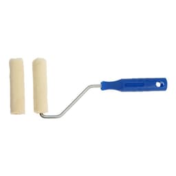 Набор ТУНДРА, велюр, рукоятка + 2 ролика 100 мм, d=6 мм, d=15 мм, ворс 5 мм