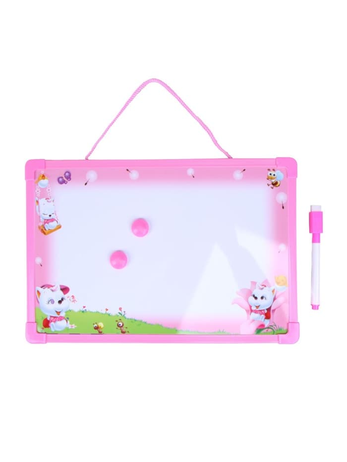 Доска магнитная, маркер и 2 магнита в комплекте, МИКС