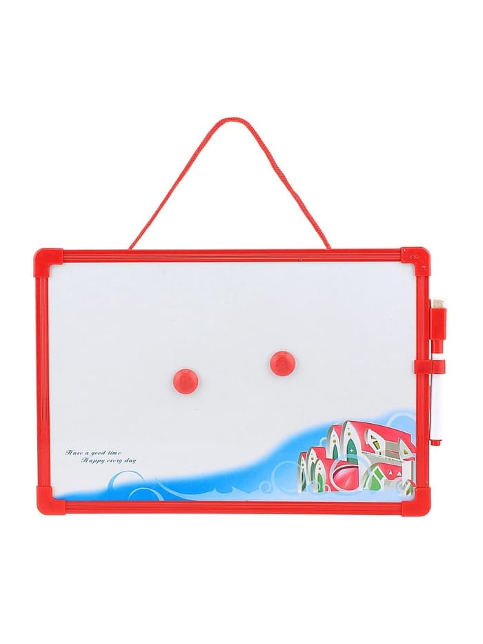 Доска магнитная, маркер и 2 магнита в комплекте, МИКС