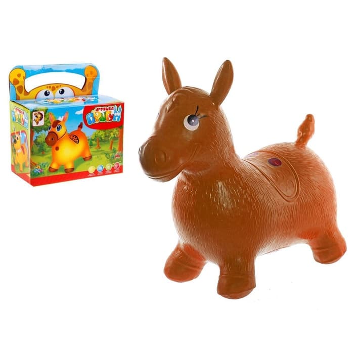 Попрыгун ZABIAKA «Животные», 55×29×50 см, МИКС