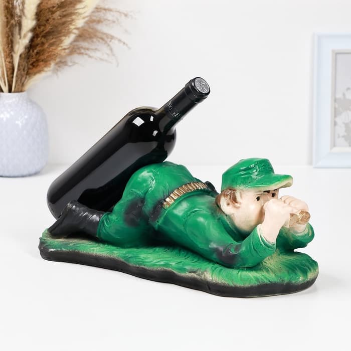 Подставка для бутылки «Охотник», цветной, 39 см