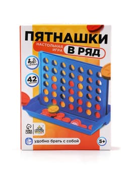 Настольная игра «Пятнашки», 4 в ряд, 10×15 см