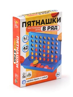 Настольная игра «Пятнашки», 4 в ряд, 10×15 см