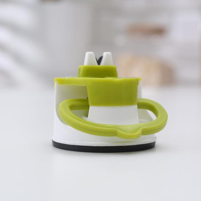 Точилка для ножей на присоске Libra Plast, пластик, МИКС