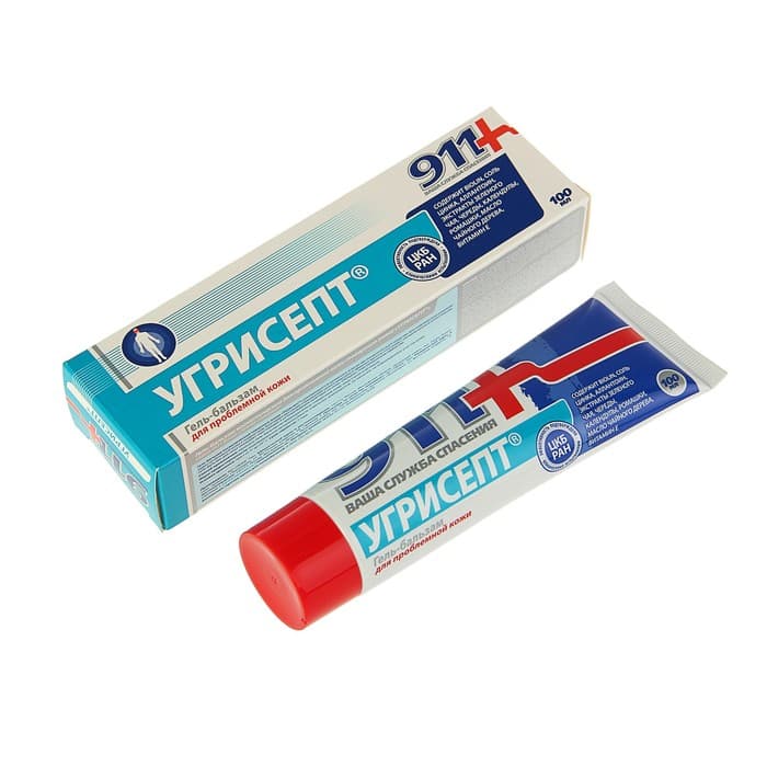 Гель для лица 911 «Угрисепт» при угревой сыпи, 100 мл