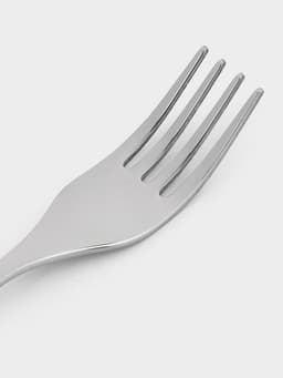 Вилка детская столовая «Непоседа», длина 18 см, толщина 2 мм, нержавеющая сталь, серебристая
