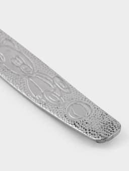 Вилка детская столовая «Непоседа», длина 18 см, толщина 2 мм, нержавеющая сталь, серебристая