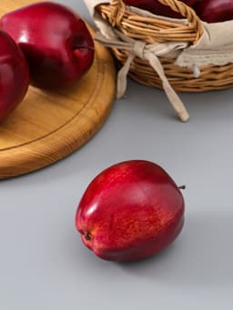 Муляж «Яблоко», d=8 см, бордо