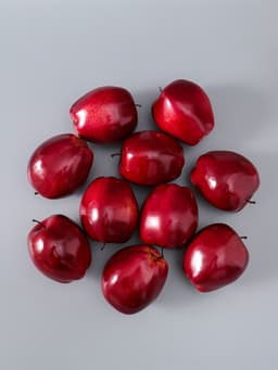 Муляж «Яблоко», d=8 см, бордо