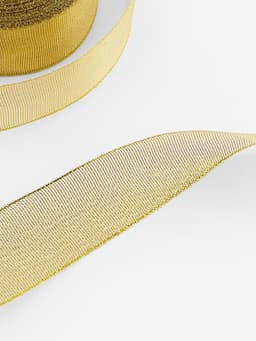 Лента парчовая, 40 мм, 23±1 м, цвет золотой