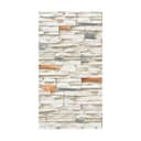 Стеновая панель ПВХ «Сланец современный светлый», 2700×250 мм, цвет бежевый/серый