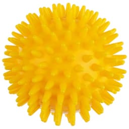 Массажёр «Ёжик», d=7.5 см, 55 г, жёлтый
