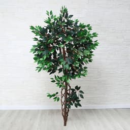 Дерево искусственное «Фикус с корнями», ствол h=148 см, МИКС