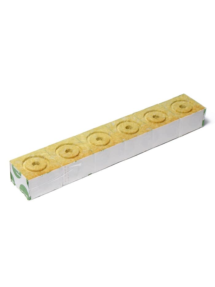 Субстрат минераловатный «Эковер», в кубе, для рассады и гидропоники, отверстие 20×15 мм, 10×10×6.5 см