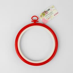 Пяльцы для вышивания с подвесом, пластиковая, d=9/11.5 см, МИКС