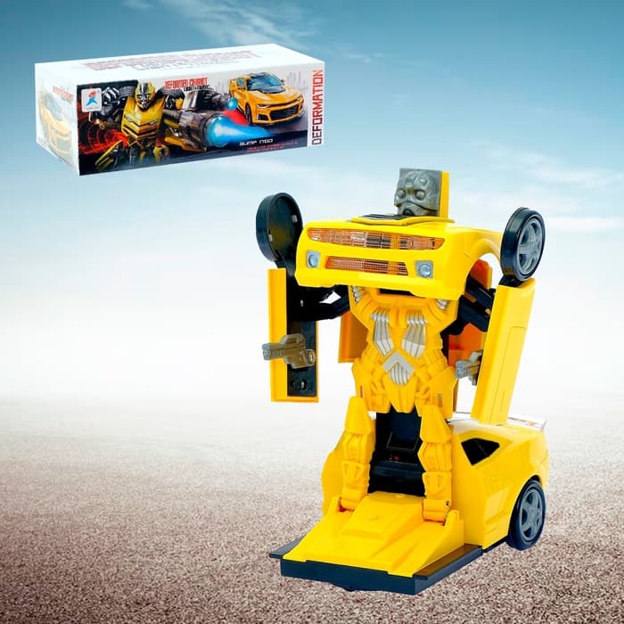 Машина «Автобот», трансформируется, световые и звуковые эффекты, работает от батареек