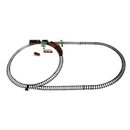 Железная дорога «Классика», радиоуправление, свет и звук, с дымом, работает от аккумулятора