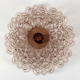 Этажерка для фруктов Альтернатива «Мелодия», 3-х ярусная, d=16 см, 21 см, 27 см, коричневая