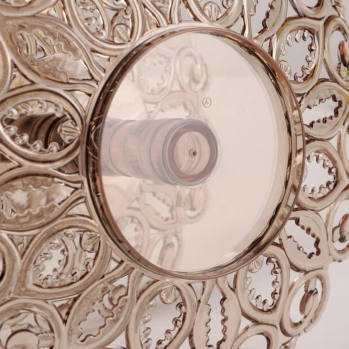 Этажерка для фруктов Альтернатива «Мелодия», 3-х ярусная, d=16 см, 21 см, 27 см, коричневая