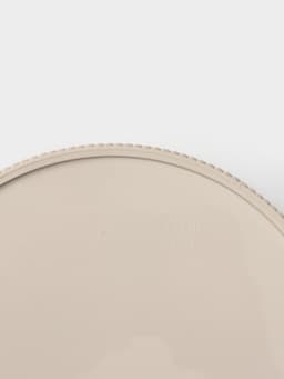 Хлебница с крышкой Альтернатива «Меланж», 33×16×19 см, пластик, бежевая