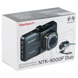 Видеорегистратор SilverStone F1 NTK-9000F Duo, две камеры, 3", обзор 120°, 1920×1080