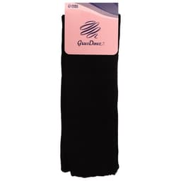 Гетры для танцев Grace Dance №5, длина 50 см, цвет чёрный