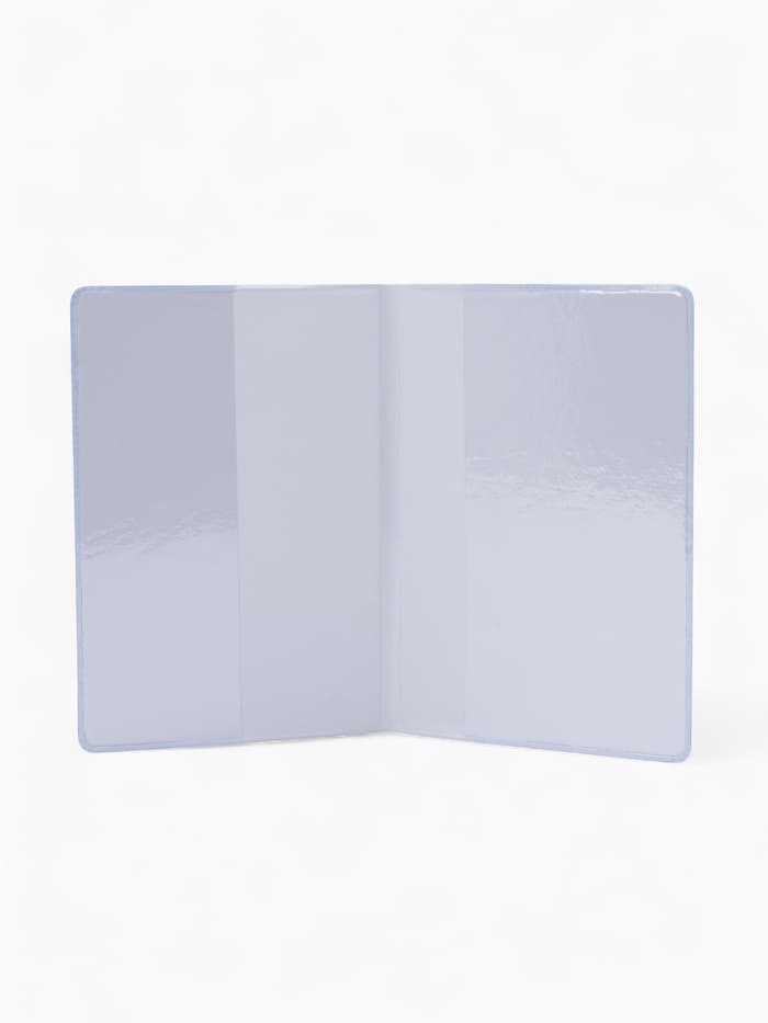 Обложка на военный билет, с гербом РФ, тиснением, синяя