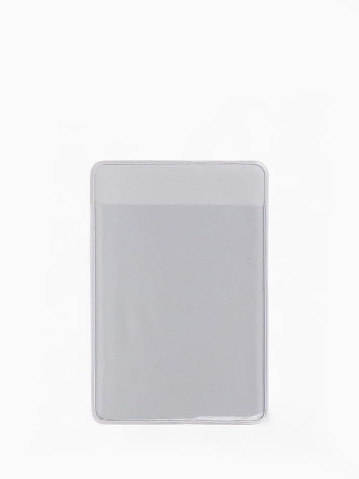 Обложка для проездного, пропуска, с принтом, белая