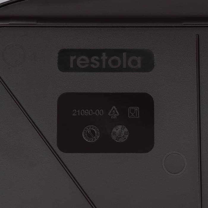 Поднос прямоугольный RESTOLA, 36.5×27 см, пластик, коричневый