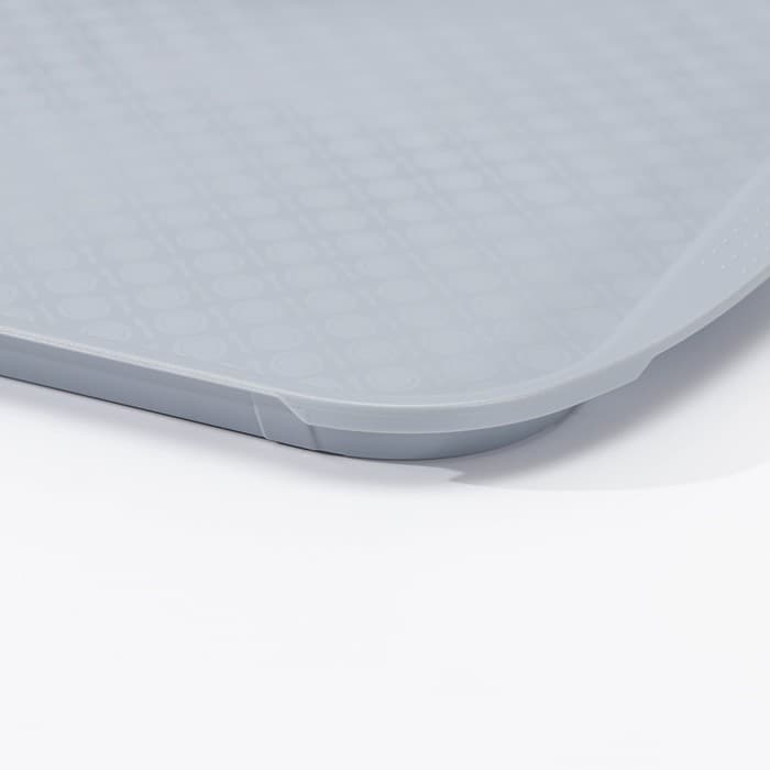 Поднос RESTOLA, пластик, 42×30 см, серый