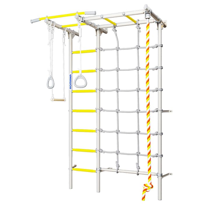 Детский спортивный комплекс Karusel S7, цвет белый прованс