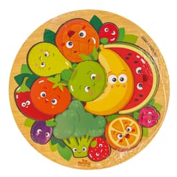 Рамка - вкладыш Лесная мастерская «Фруктики», 13 деталей, 20×20 см