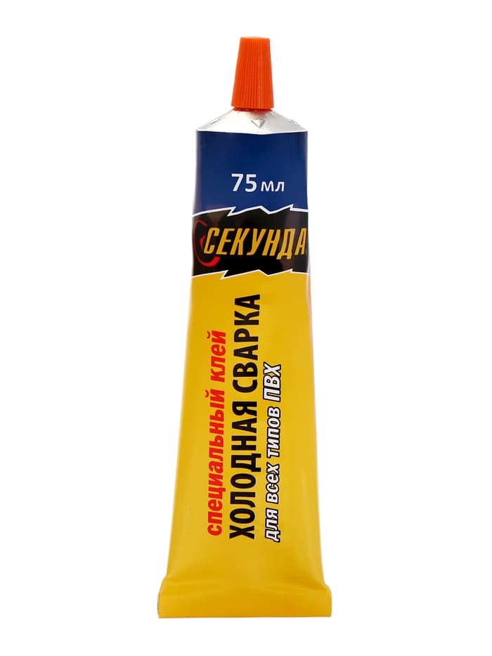 Холодная сварка «Секунда» для линолеума и всех типов ПВХ, прозрачная, 75 мл