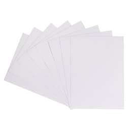 Картон белый А4, 8 листов «Каляка-Маляка», немелованный, в папке