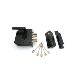 Замок накладной «Герион», Эталон НР, ЗЩ, левый, для внутренней двери, 5 ключей