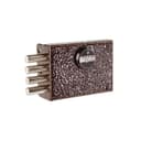 Замок накладной «Сенат», ЗНС-6, 159, без ответной планки, 5 ключей