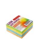 Блок бумаги для записей Calligrata, 8×8×4 см, 80 г/м², непроклеенный, цветной, пастель