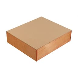 Подарочный ящик, 34.5×30×10 см, деревянный, цвет натуральный